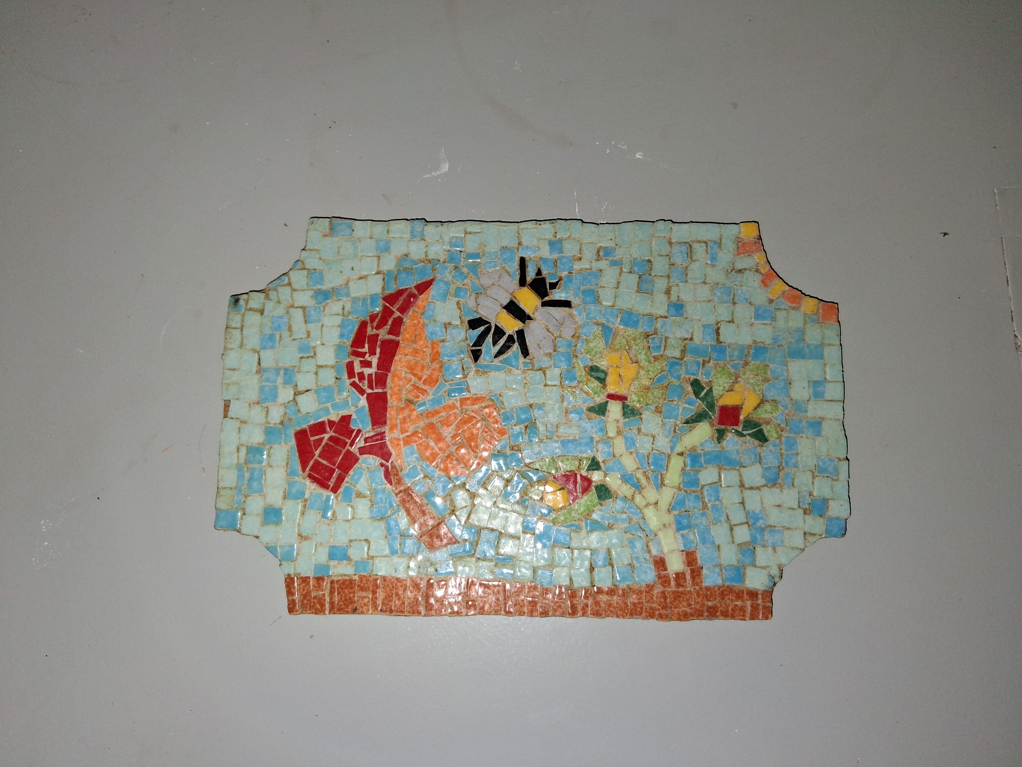 Dessous de plat en mosaïque